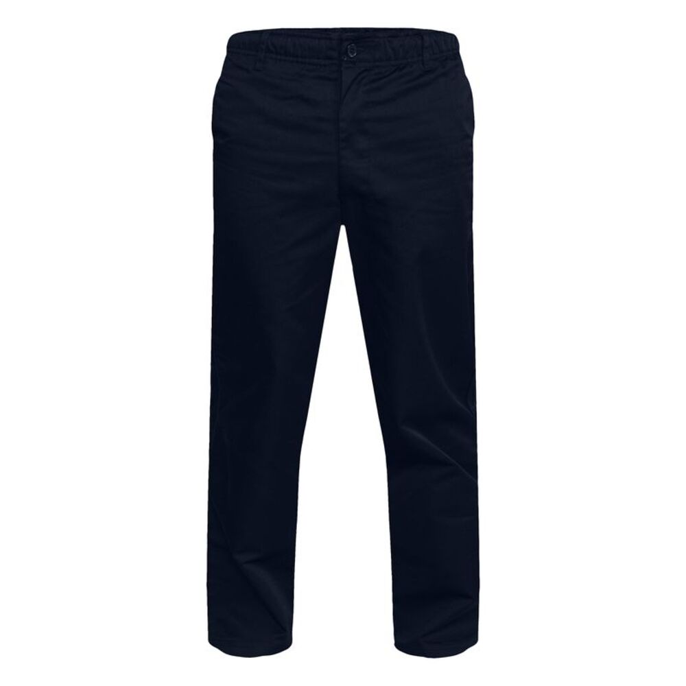 Duke Mens D555 Basilio Elasticated Waist Pants / Navy